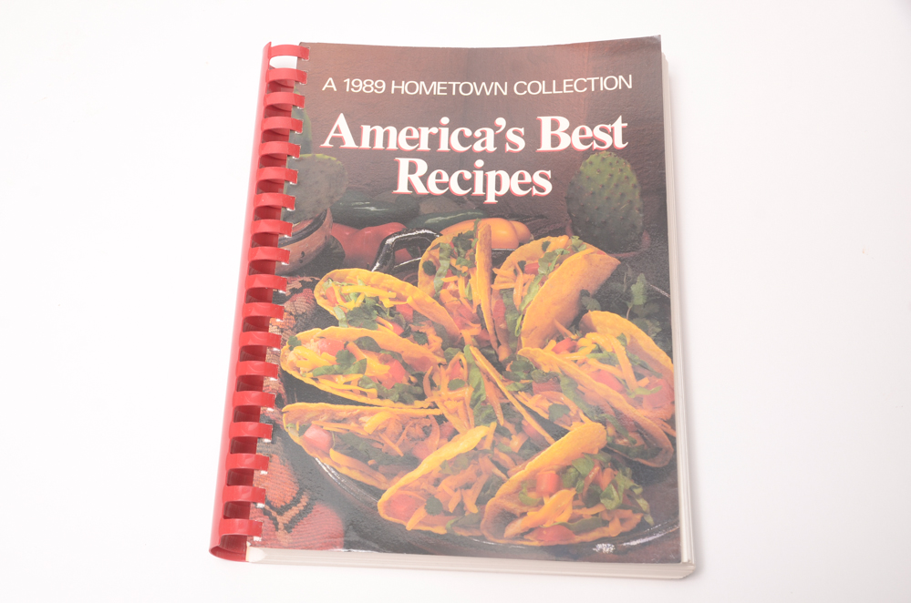 Assortment of Vintage Cookbooks