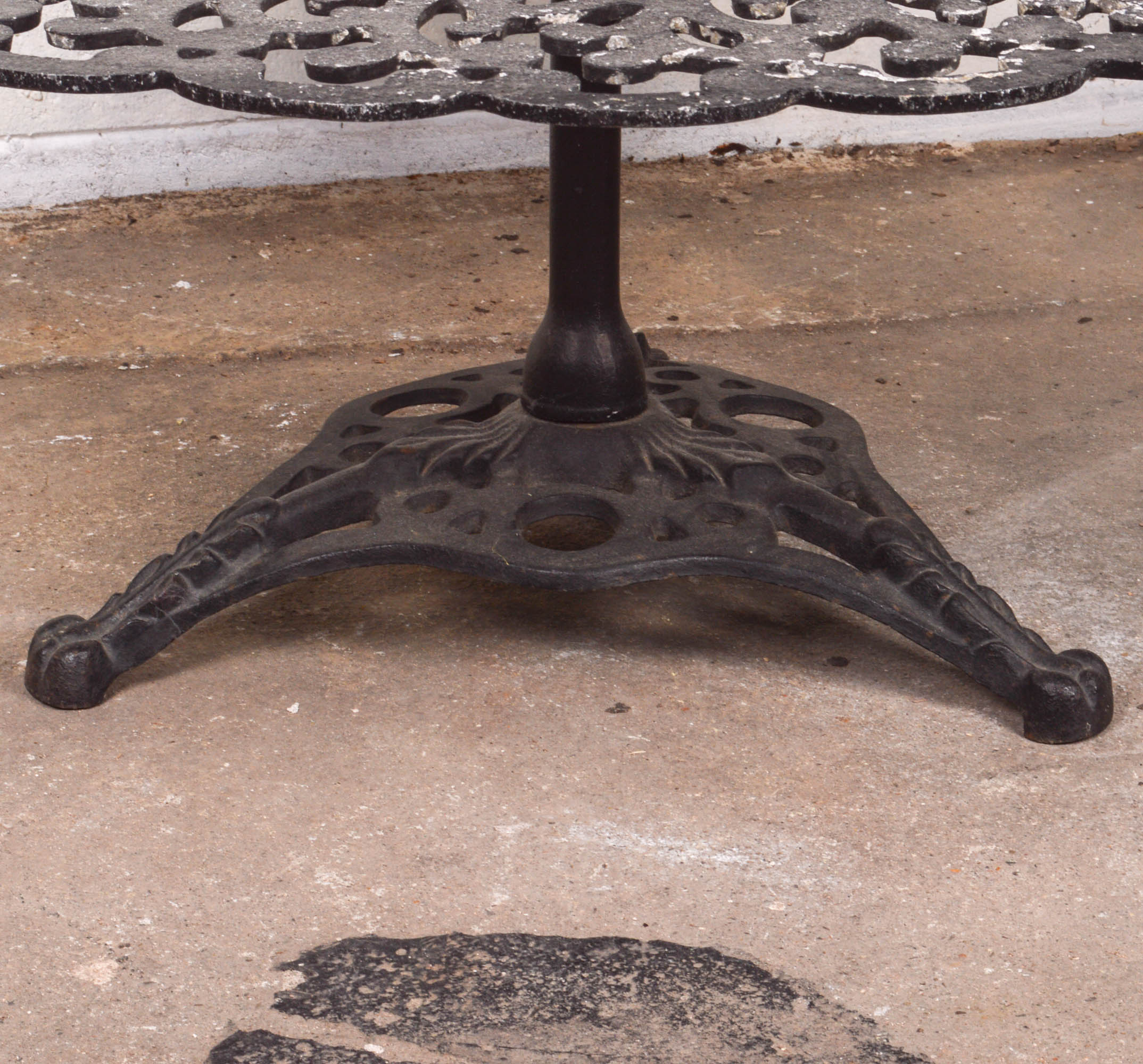 Iron Three Tiered Table