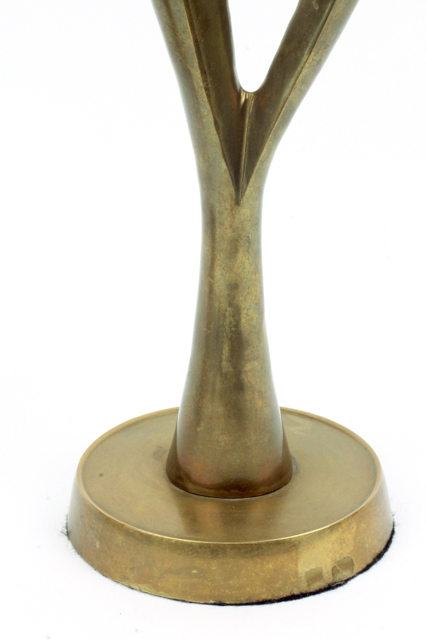 Mid Century Brass Ballerina