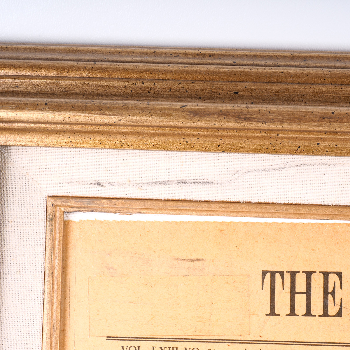 Framed Clown  Oil Portrait on The Wall Street Journal  by John Bernard Alwes