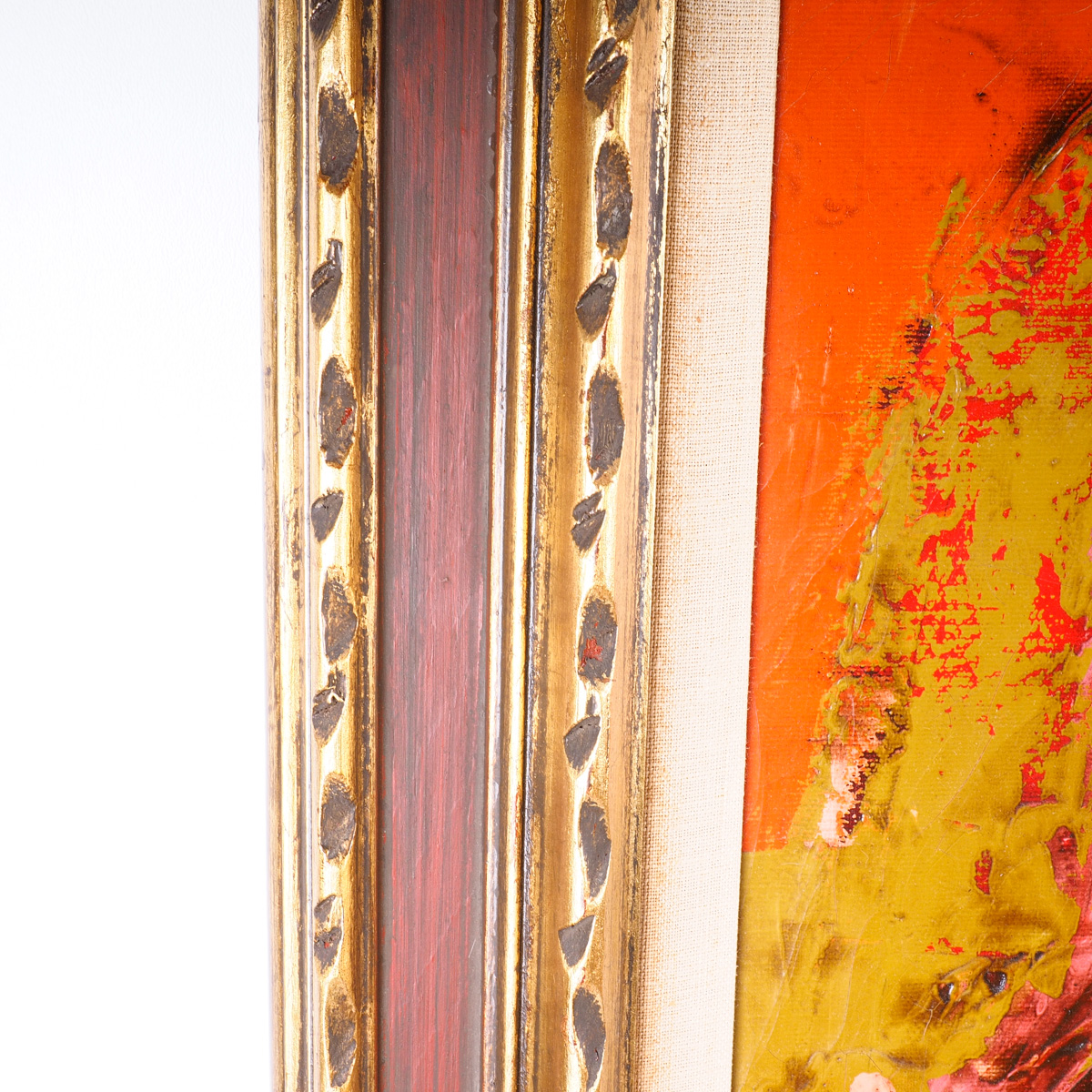 Coyle Oil Painting of Mother and Children By