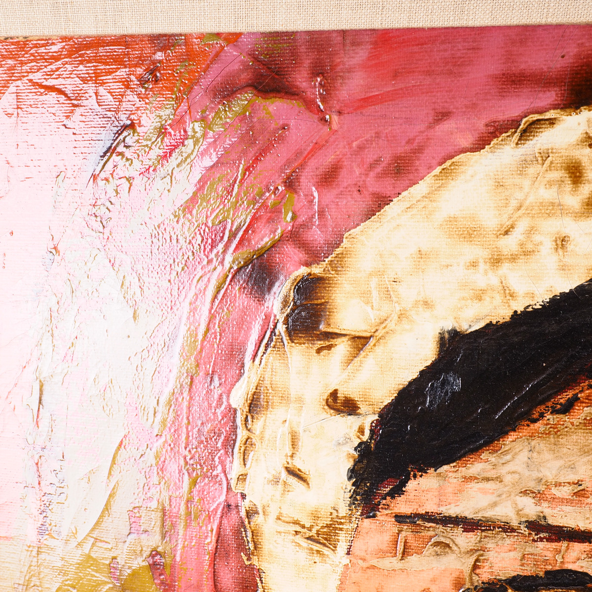 Coyle Oil Painting of Mother and Children By