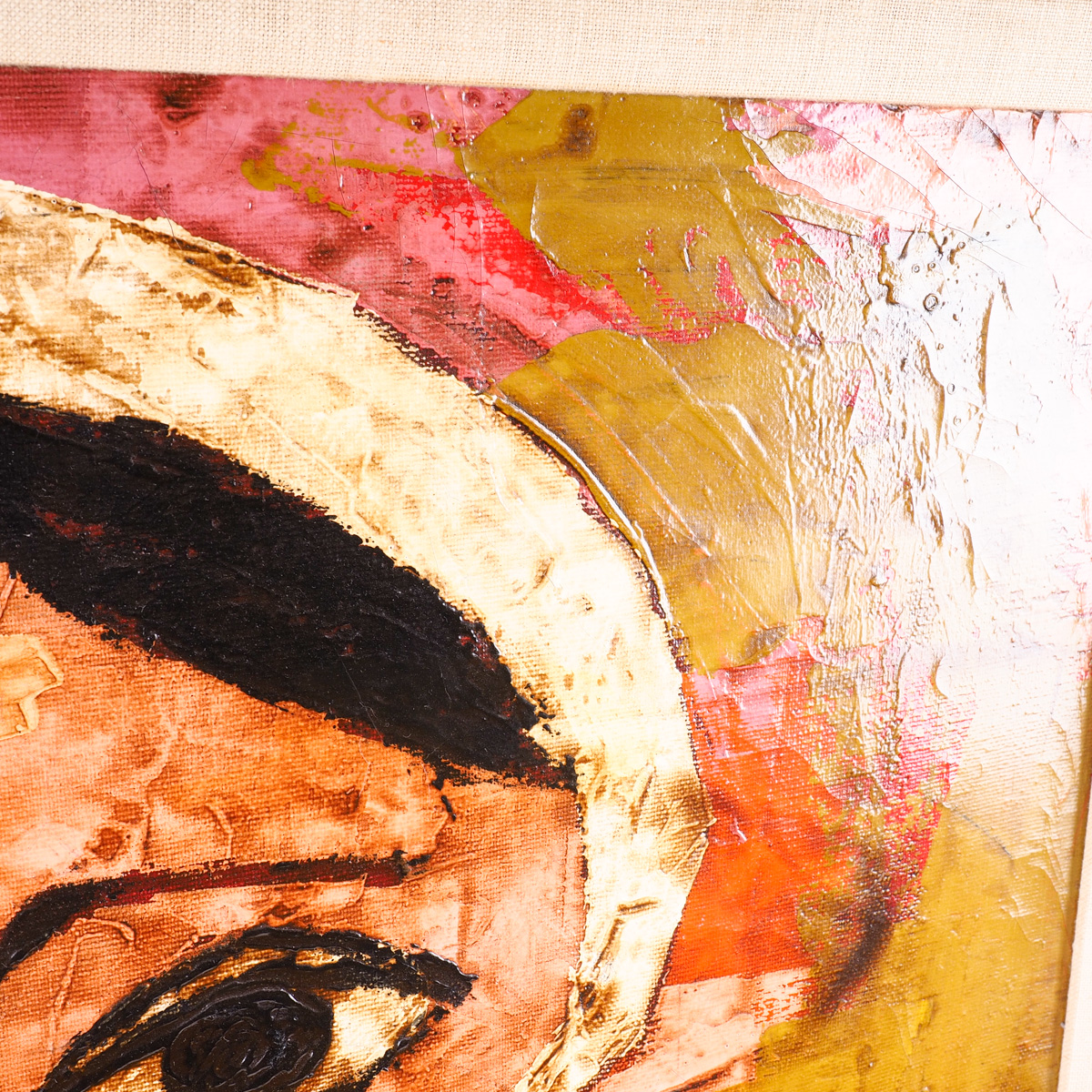 Coyle Oil Painting of Mother and Children By