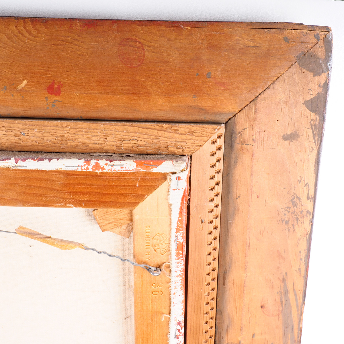 Coyle Oil Painting of Mother and Children By