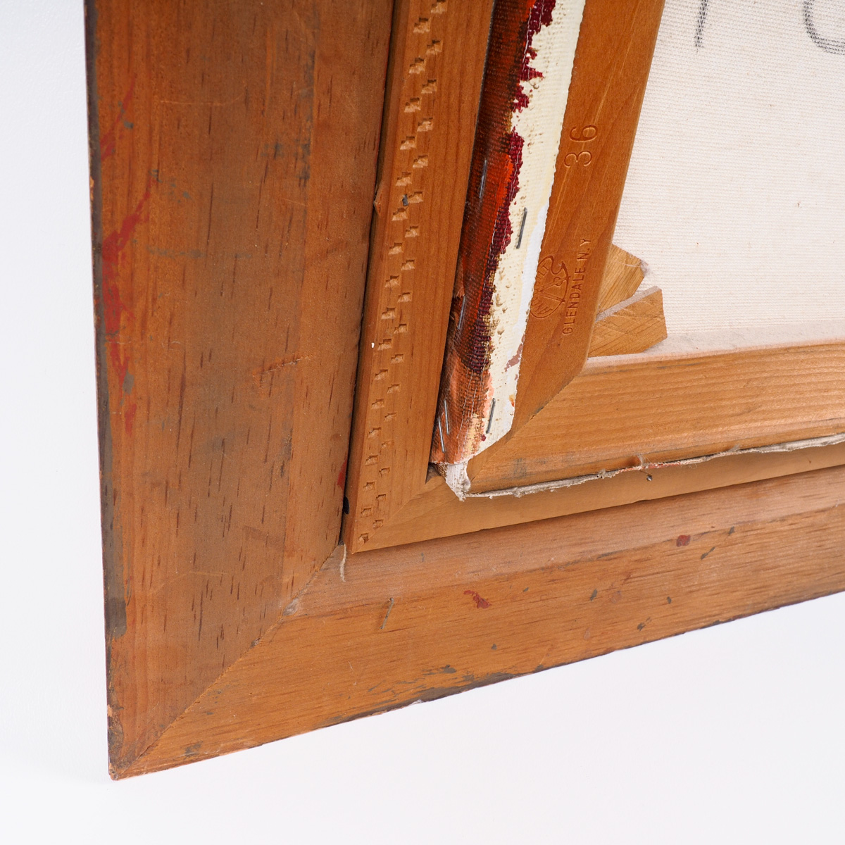 Coyle Oil Painting of Mother and Children By