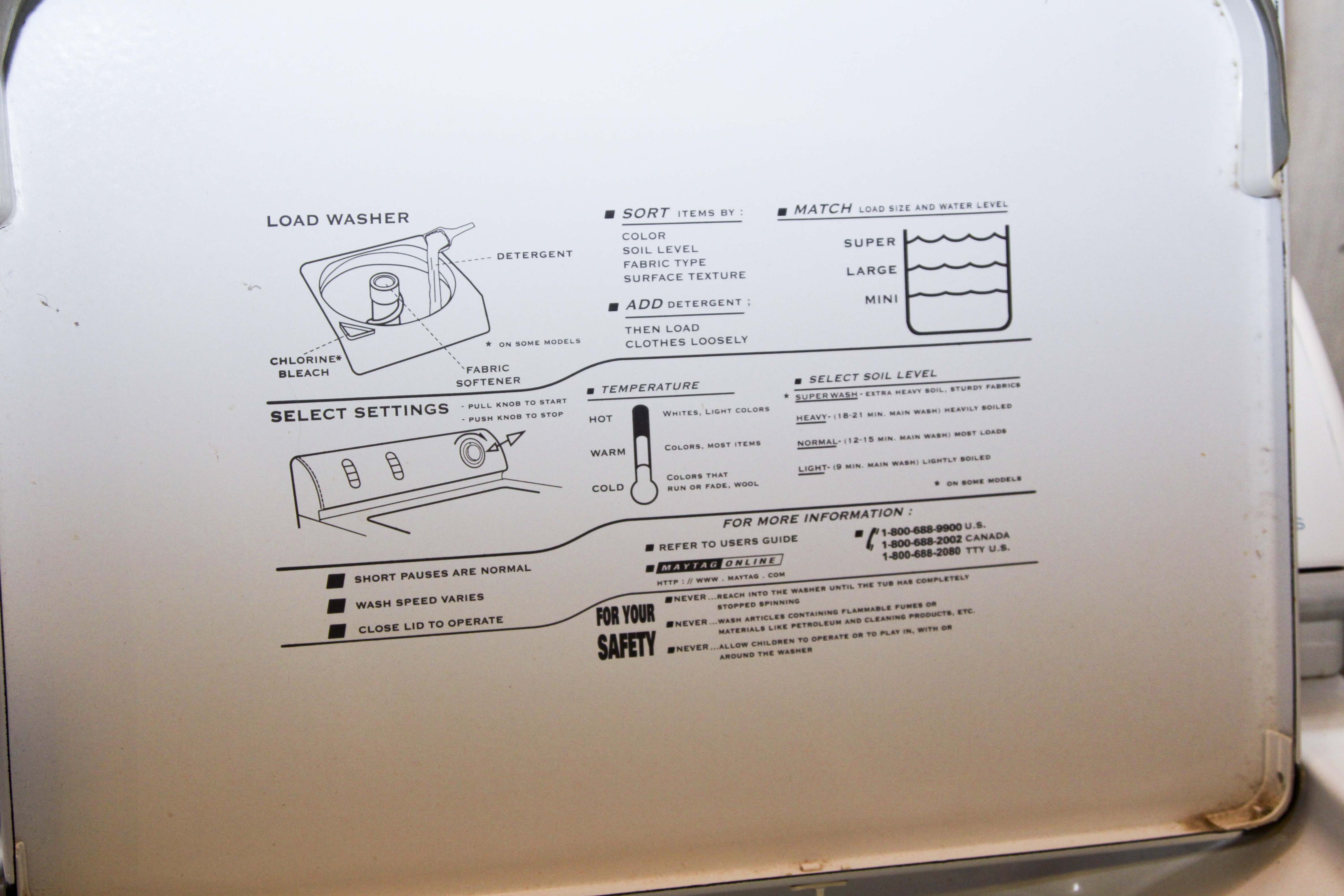 Maytag Atlantis Washer