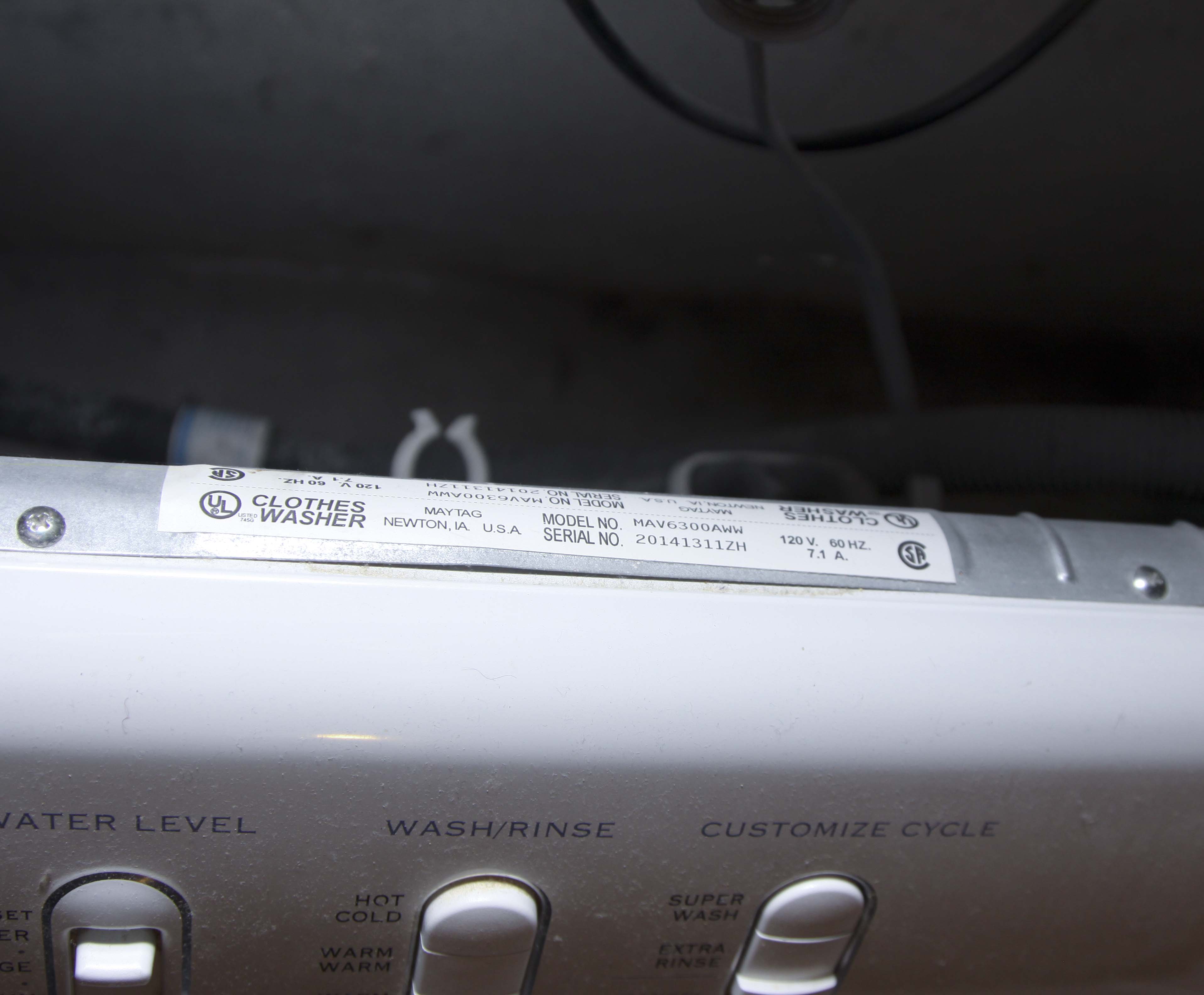 Maytag Atlantis Washer