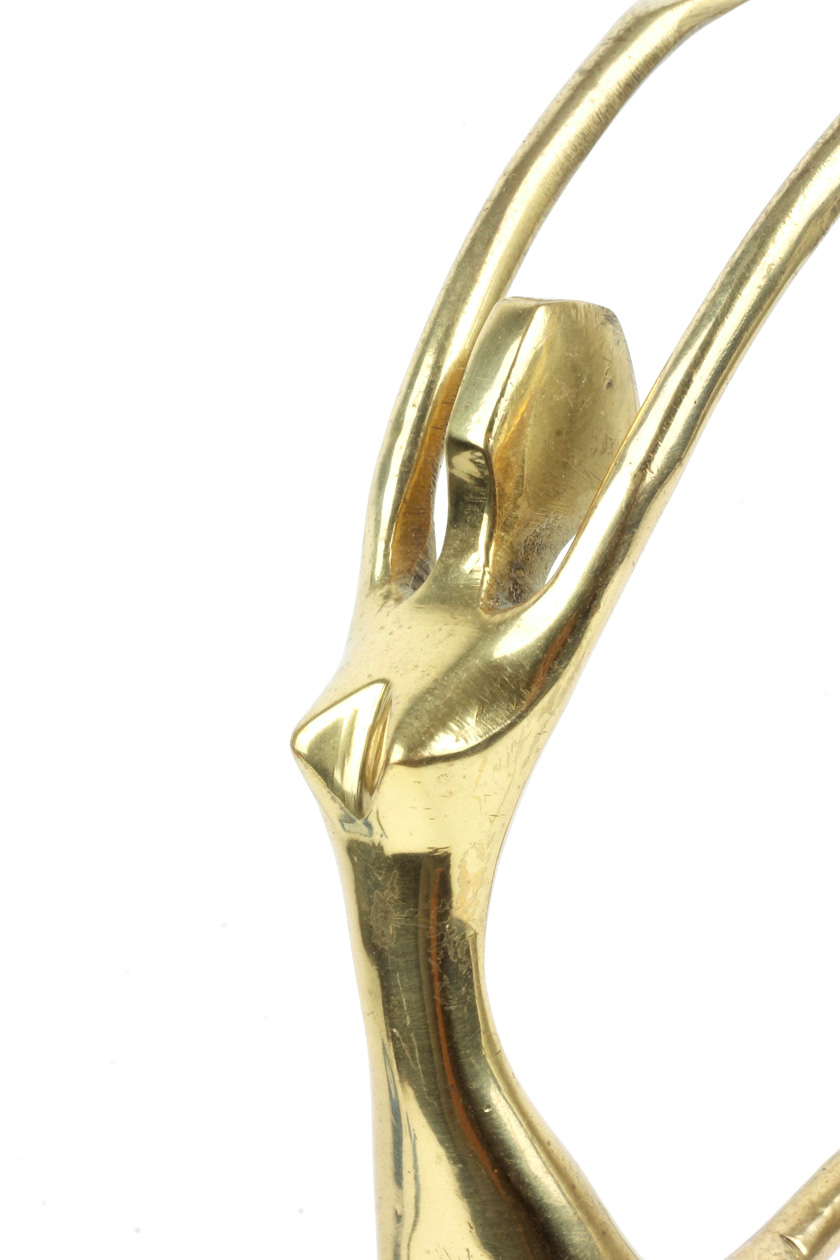 Brass Woman Dancing Figure