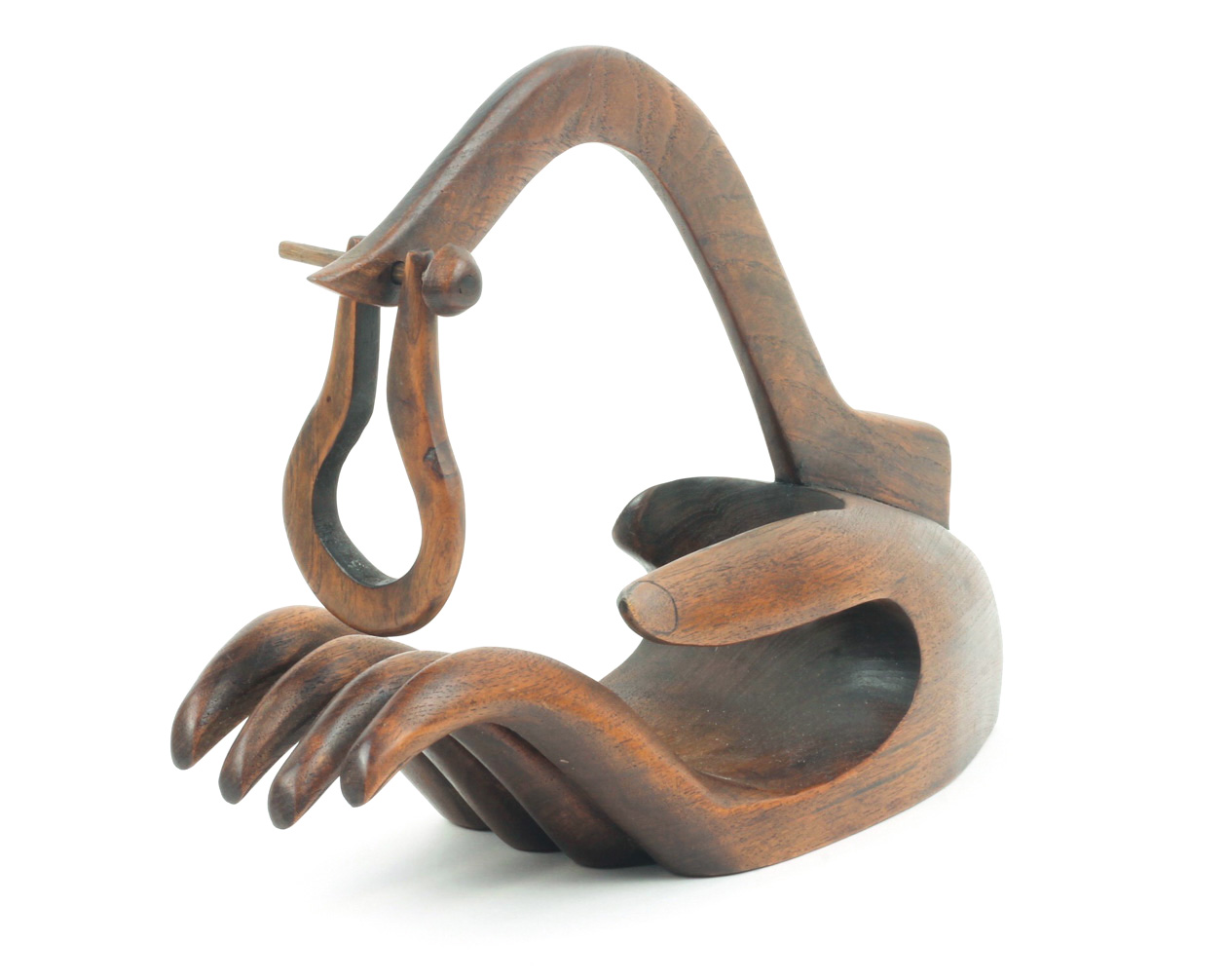 Wooden Hand Sculpture