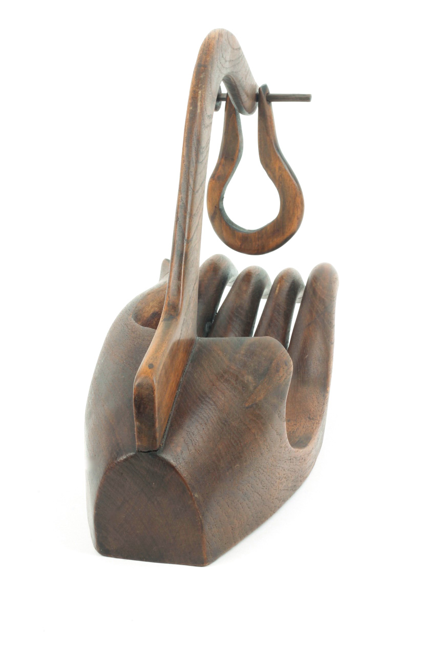 Wooden Hand Sculpture