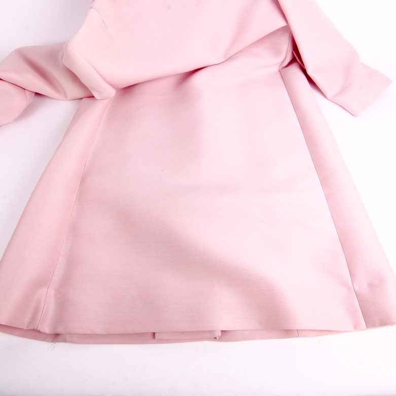 Vintage Pink Dress with Jacket