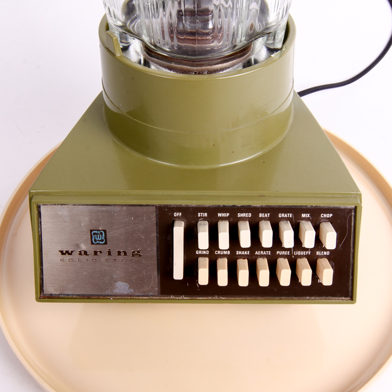 Vintage Waring Blender and Massimo Vignelli- Heller Tray