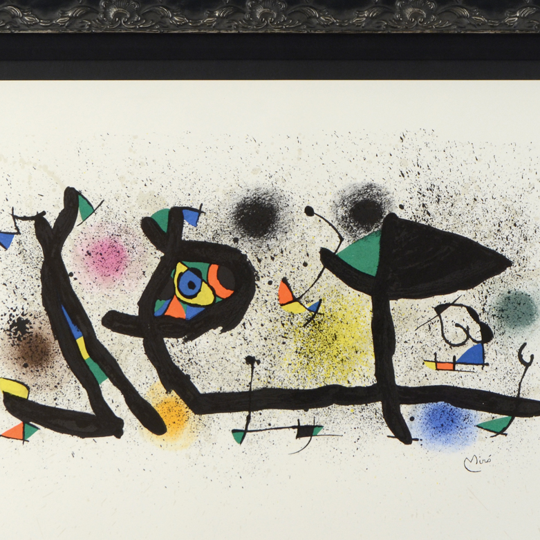 Joan Miró Lithograph "Sculptures"