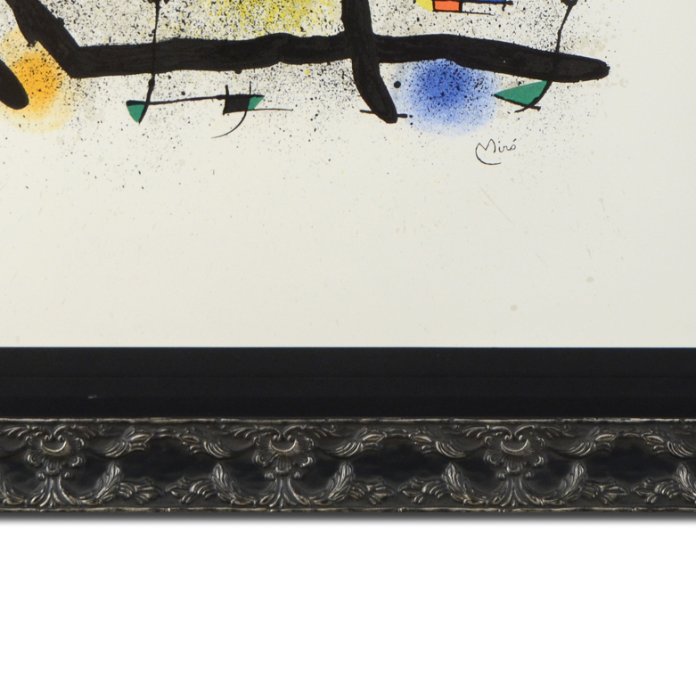 Joan Miró Lithograph "Sculptures"