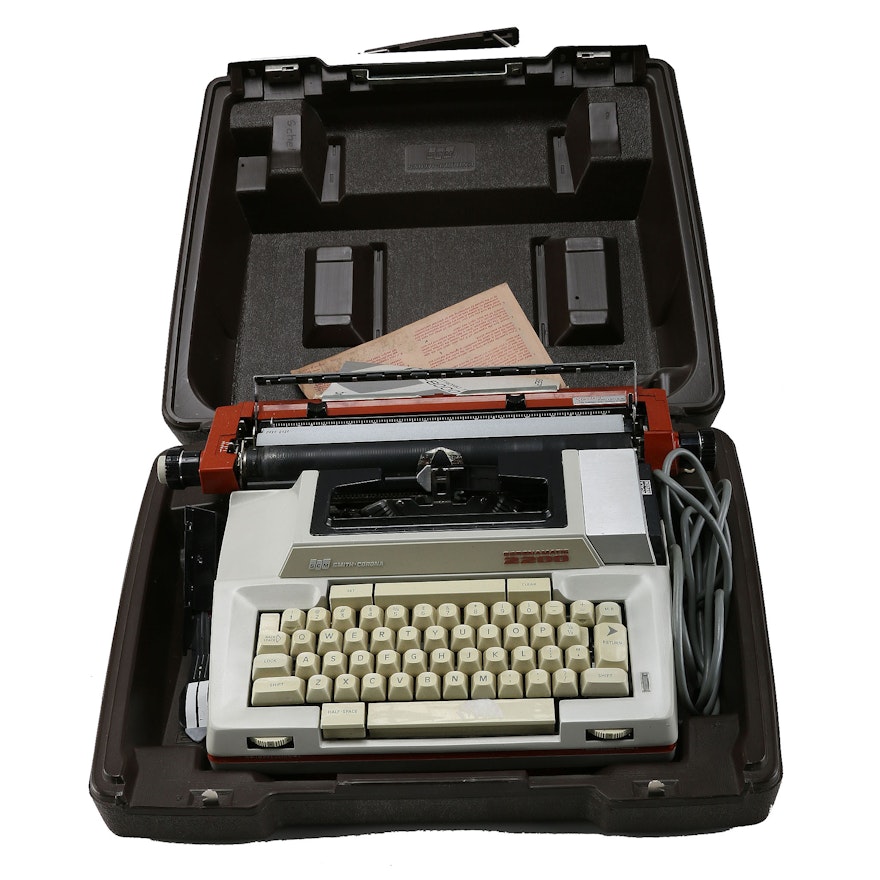 1978"Coronamatic 2200" Portable Electric Typewriter