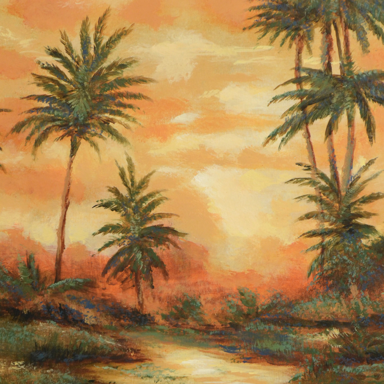 Joel David Holsinger "Wetland Sunset" Signed Original Canvas Painting