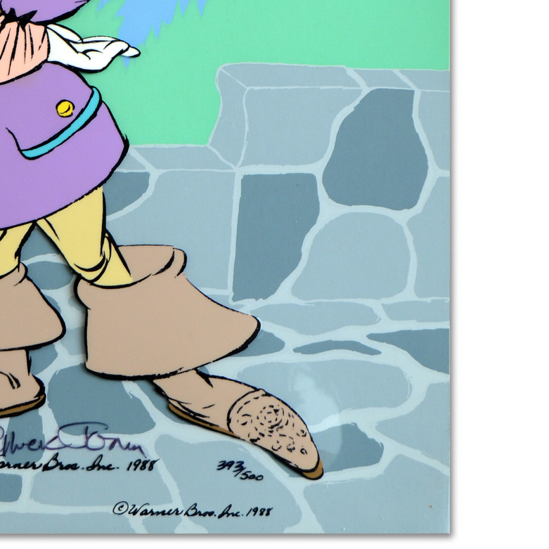 Chuck Jones "Daffy Cavalier" Signed Limited Edition Animation Cel