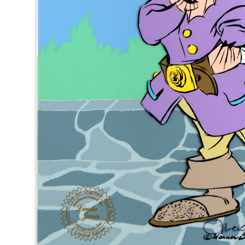 Chuck Jones "Daffy Cavalier" Signed Limited Edition Animation Cel