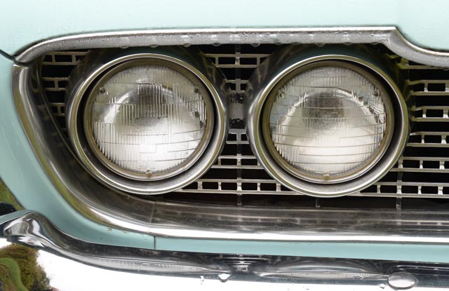 1960 Baby Blue Ford Starliner