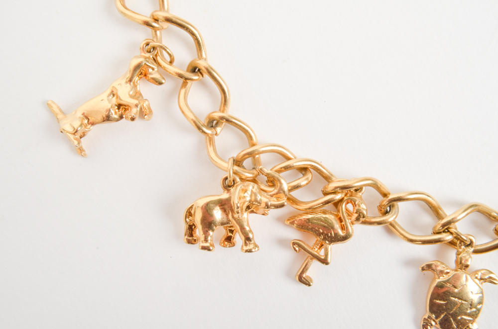 Vintage Mario Valentino Costume Necklace