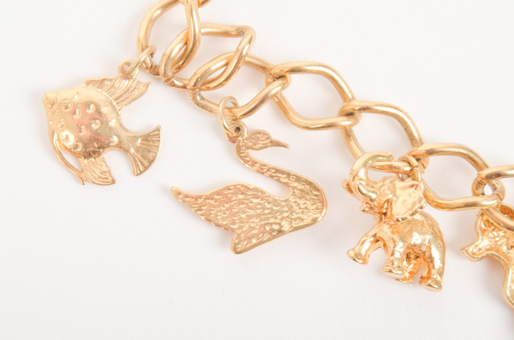 Vintage Mario Valentino Costume Necklace