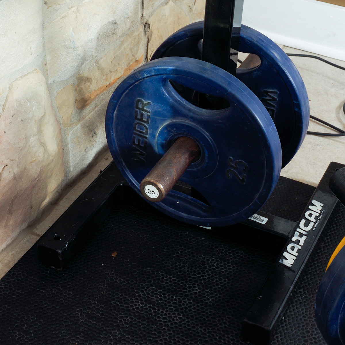 Powertec Strength Compact Leg Sled Press with Assorted Weider Weights