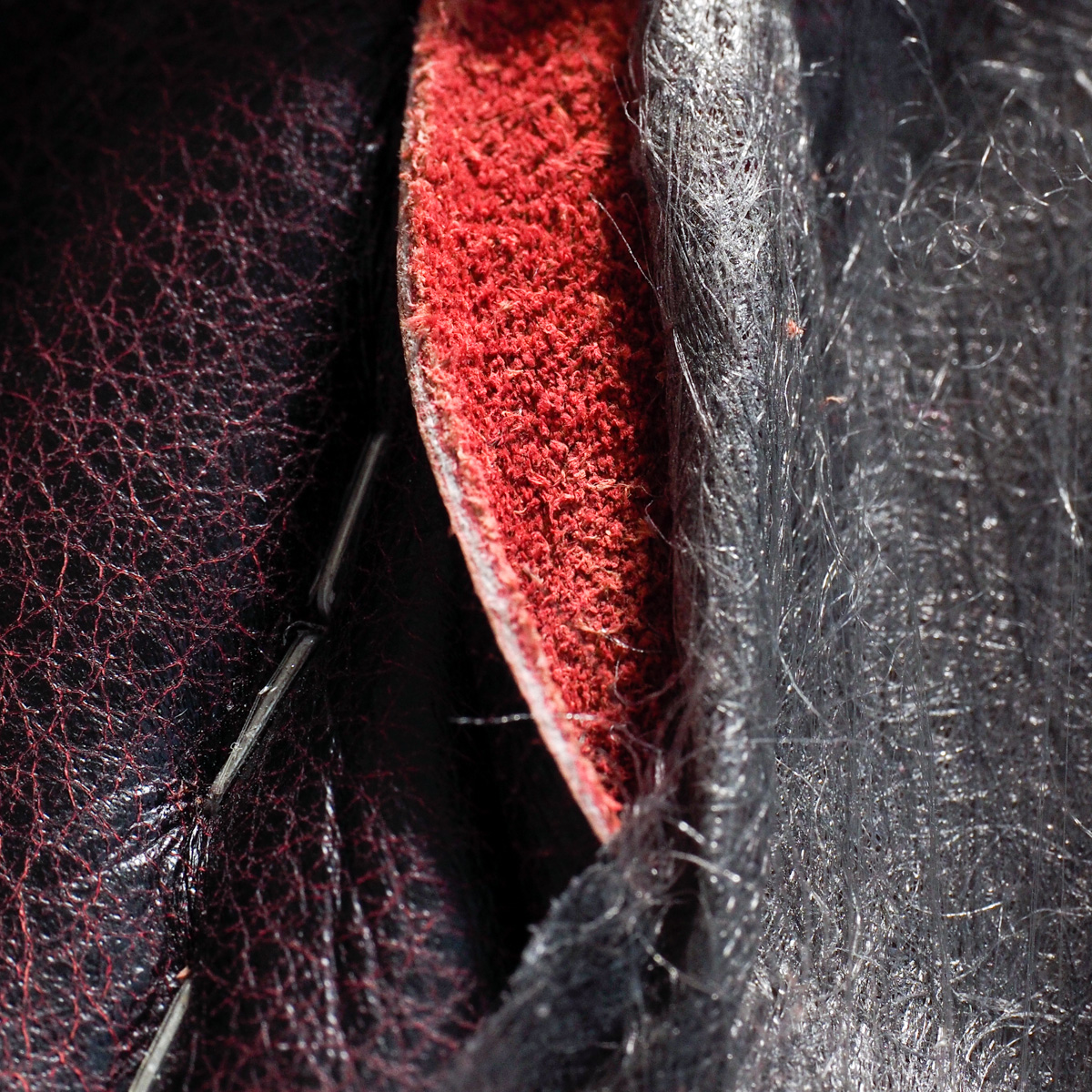 Chocolate Leather "Ernest Hemingway" Iron Sofa By Thomasville