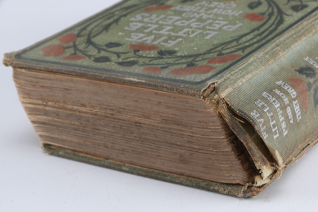 Collection of Four Vintage Books Including "Huckleberry Finn"