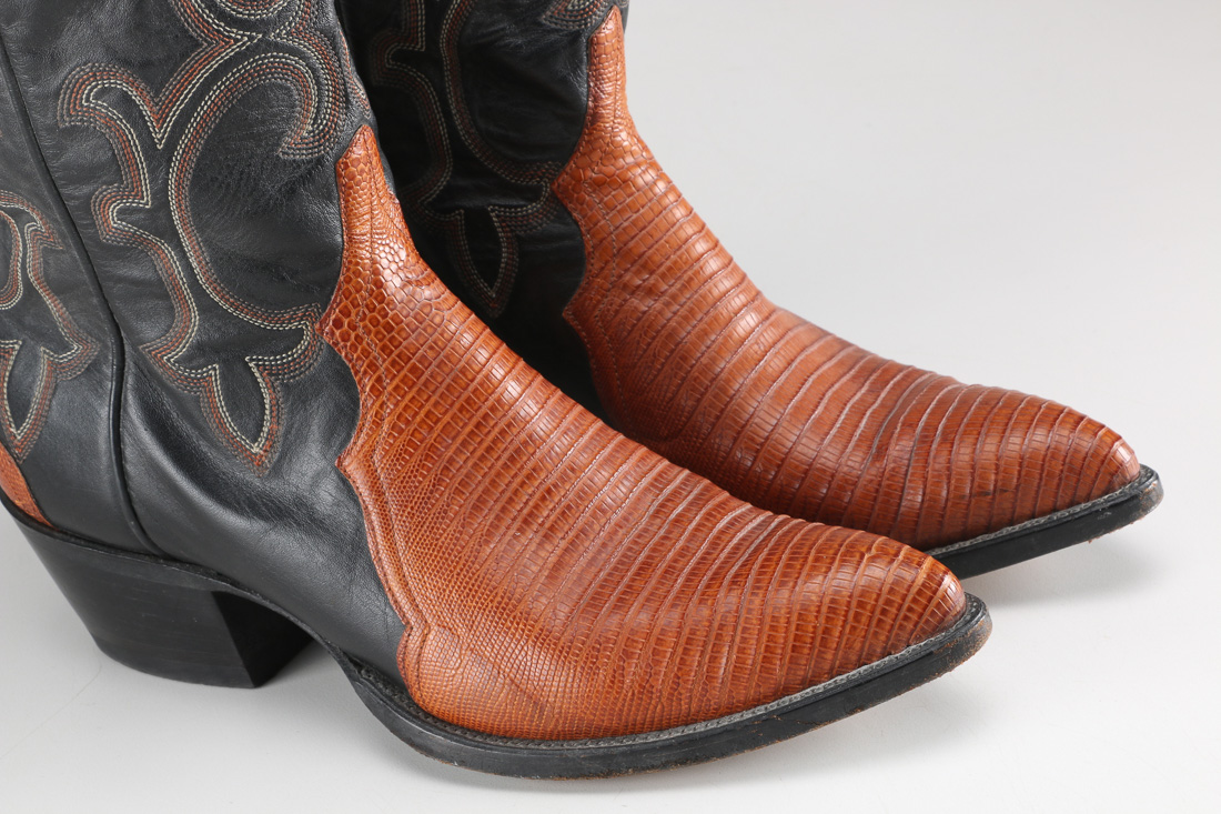 Pair of Men's Larry Mahan Cowboy Boots