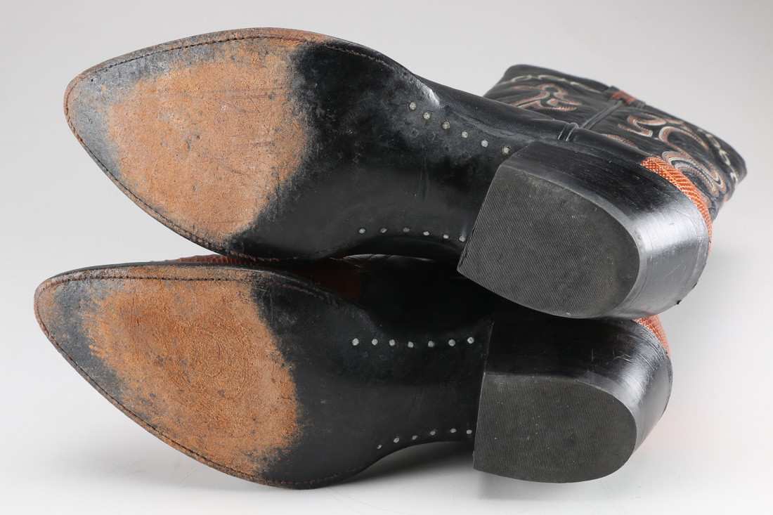 Pair of Men's Larry Mahan Cowboy Boots