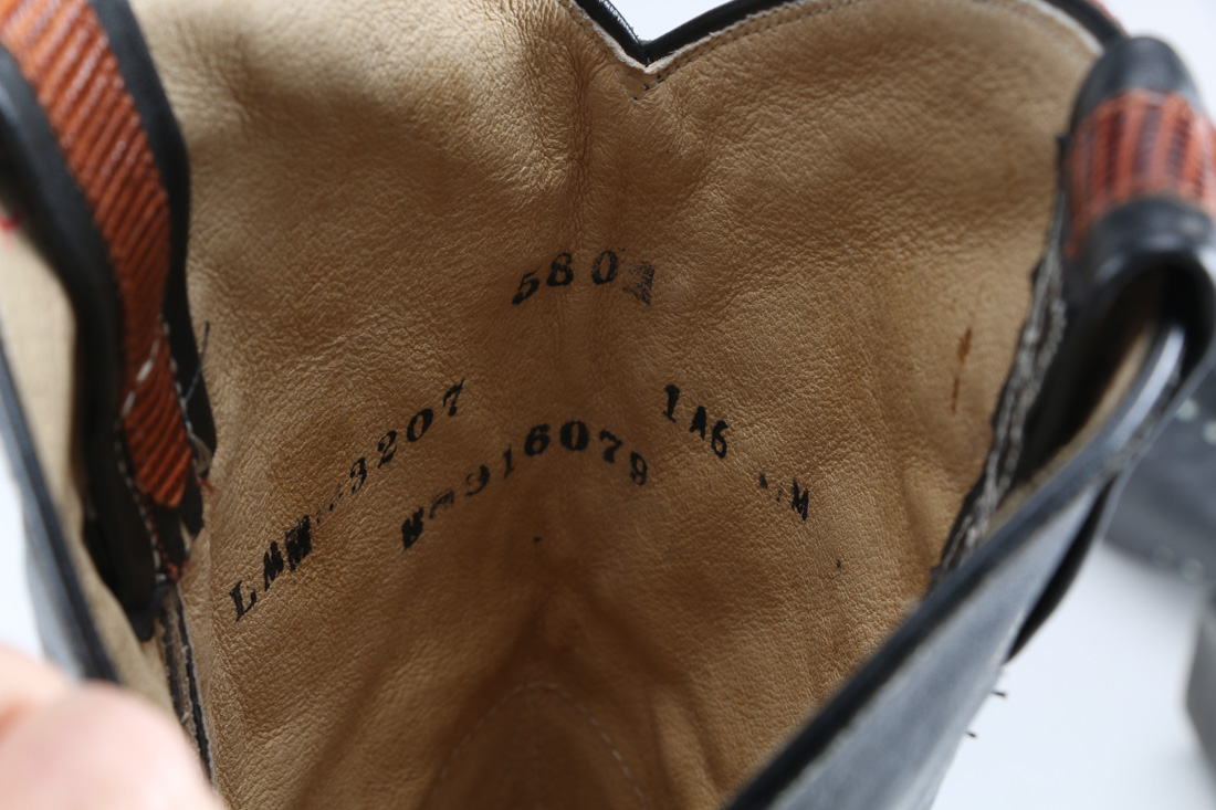 Pair of Men's Larry Mahan Cowboy Boots