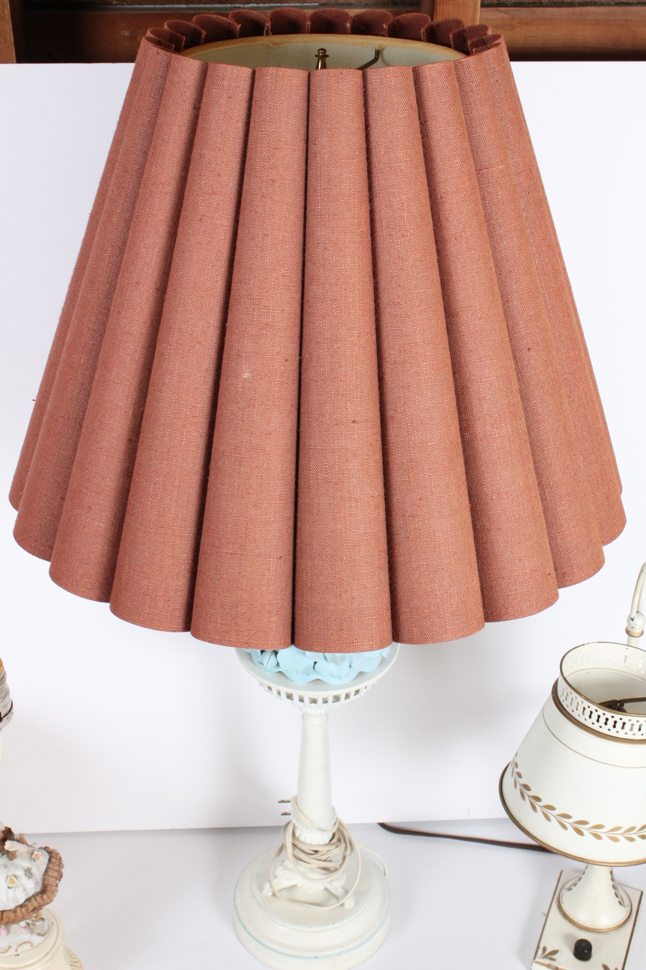 Grouping of Three Vintage Table Lamps