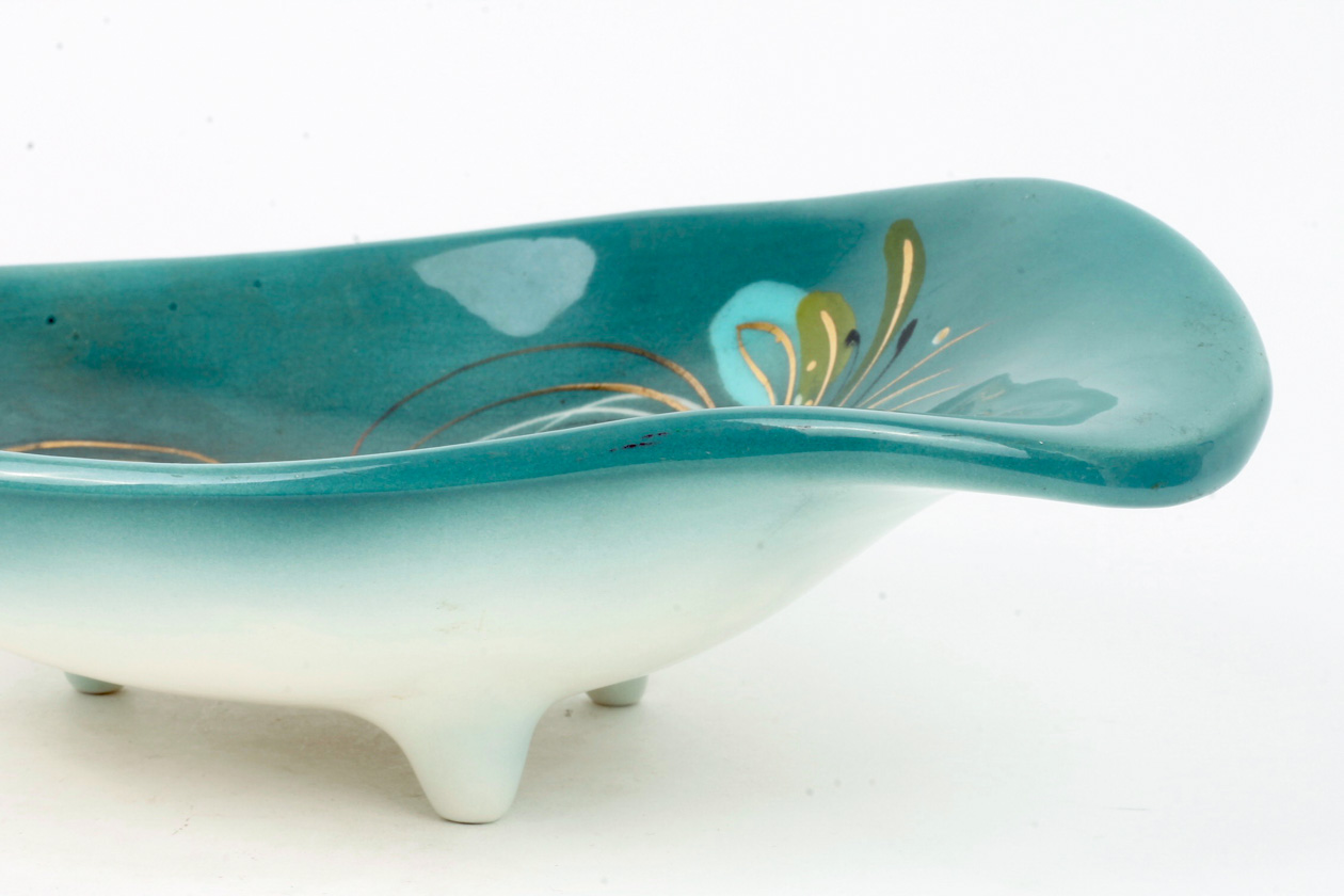 Vintage Sascha Brastoff Ceramic Star and Steed Dish