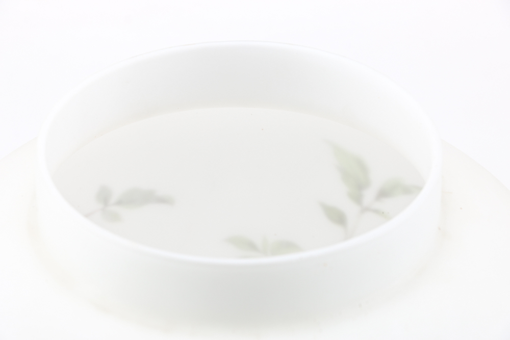 Vintage Italian Satin Art Glass Bird Vase