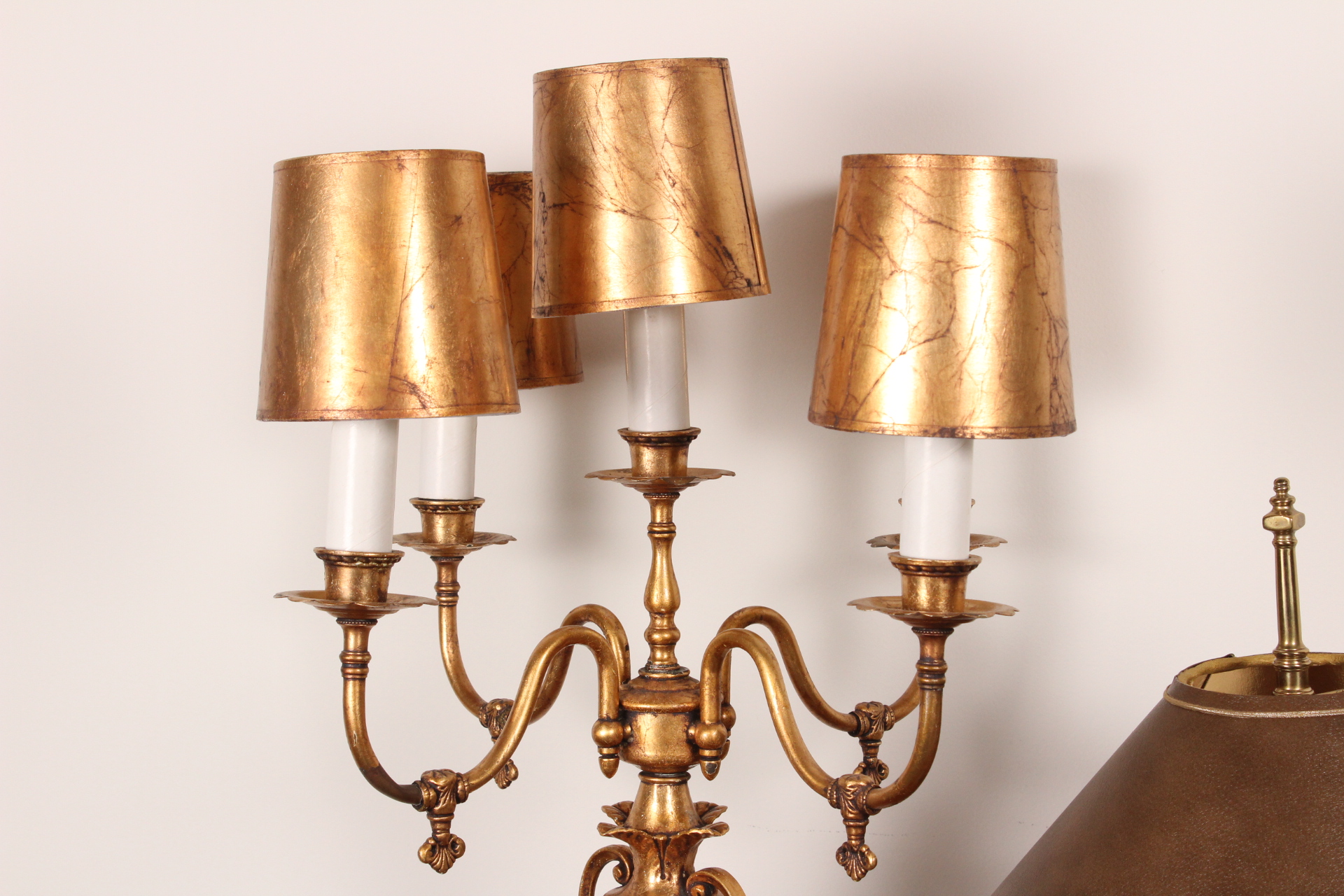 Pair of Formal Table Lamps