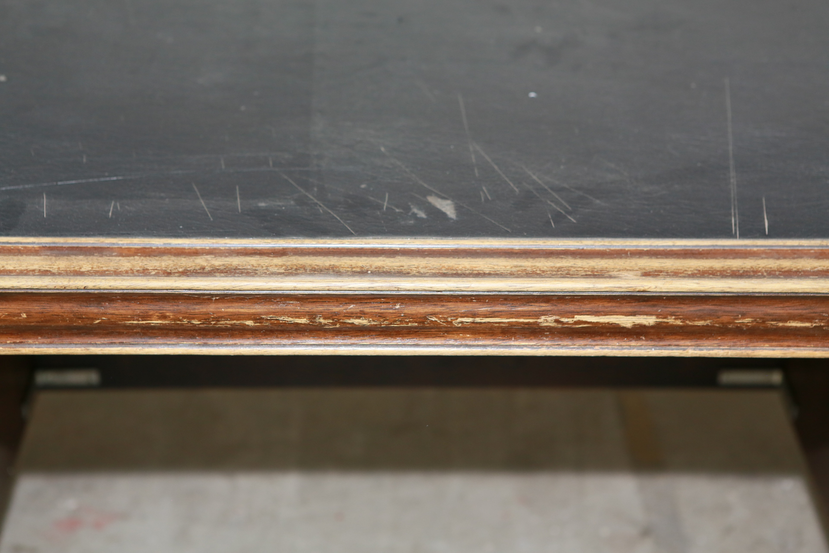 Leather Top Executive Desk