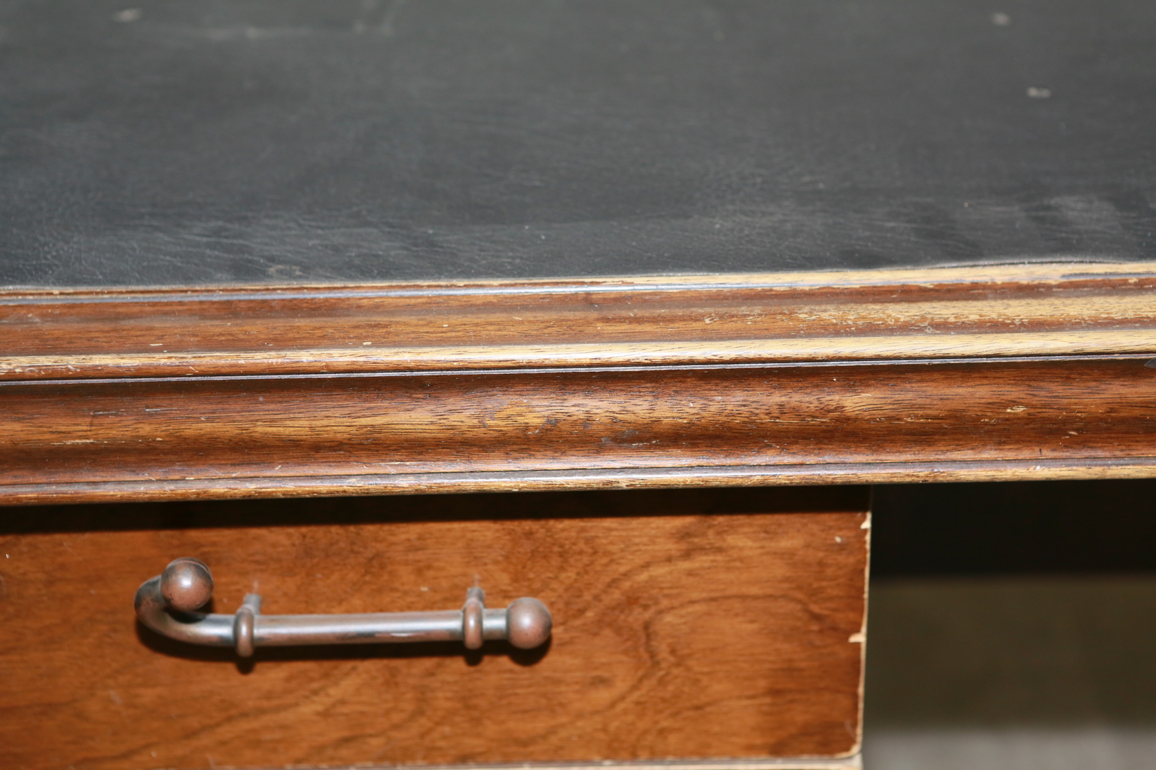 Leather Top Executive Desk