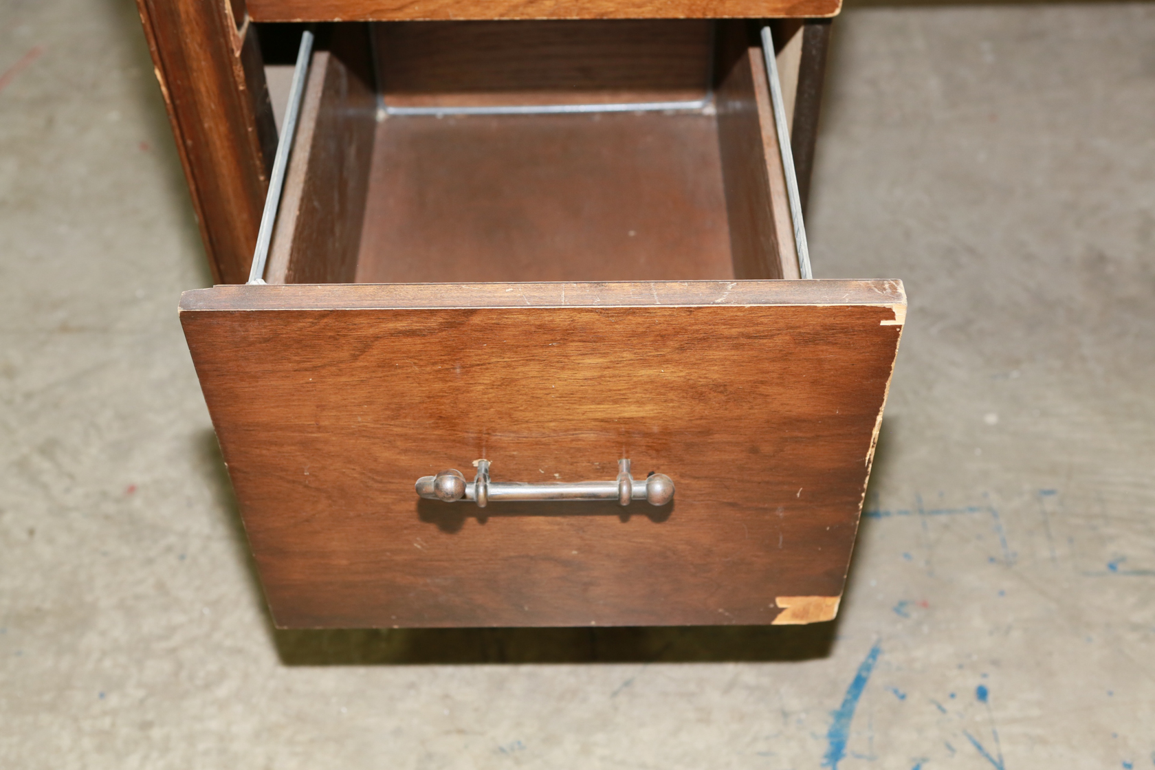 Leather Top Executive Desk