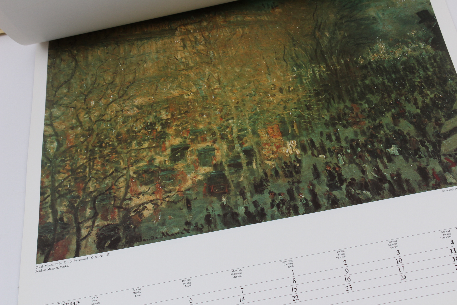 Renoir and Monet Offset Lithograph Reproductions