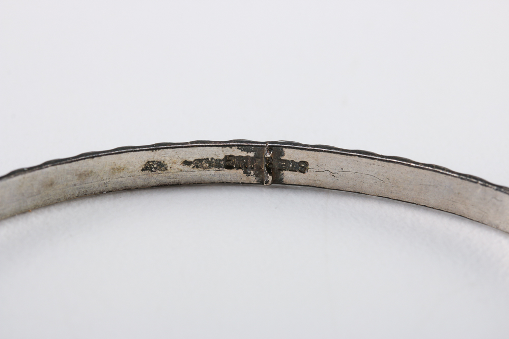 Sterling Silver Bangle Bracelets and Ring