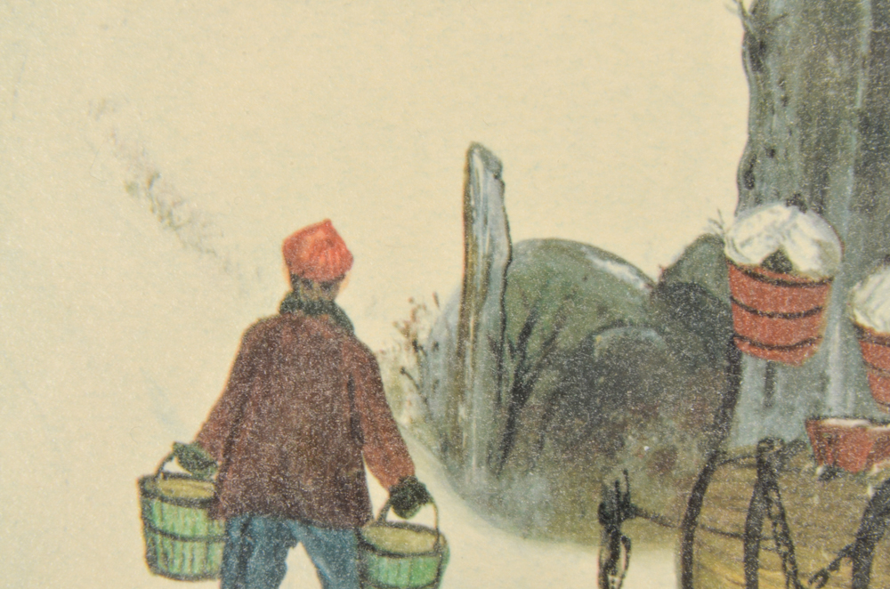 Will Moses Lithograph "Sugar Maples"