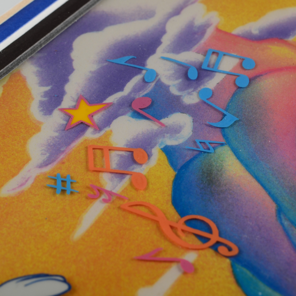 Hand Painted Disney Production Cell of Mickey Mouse, Goofy and Donald Duck