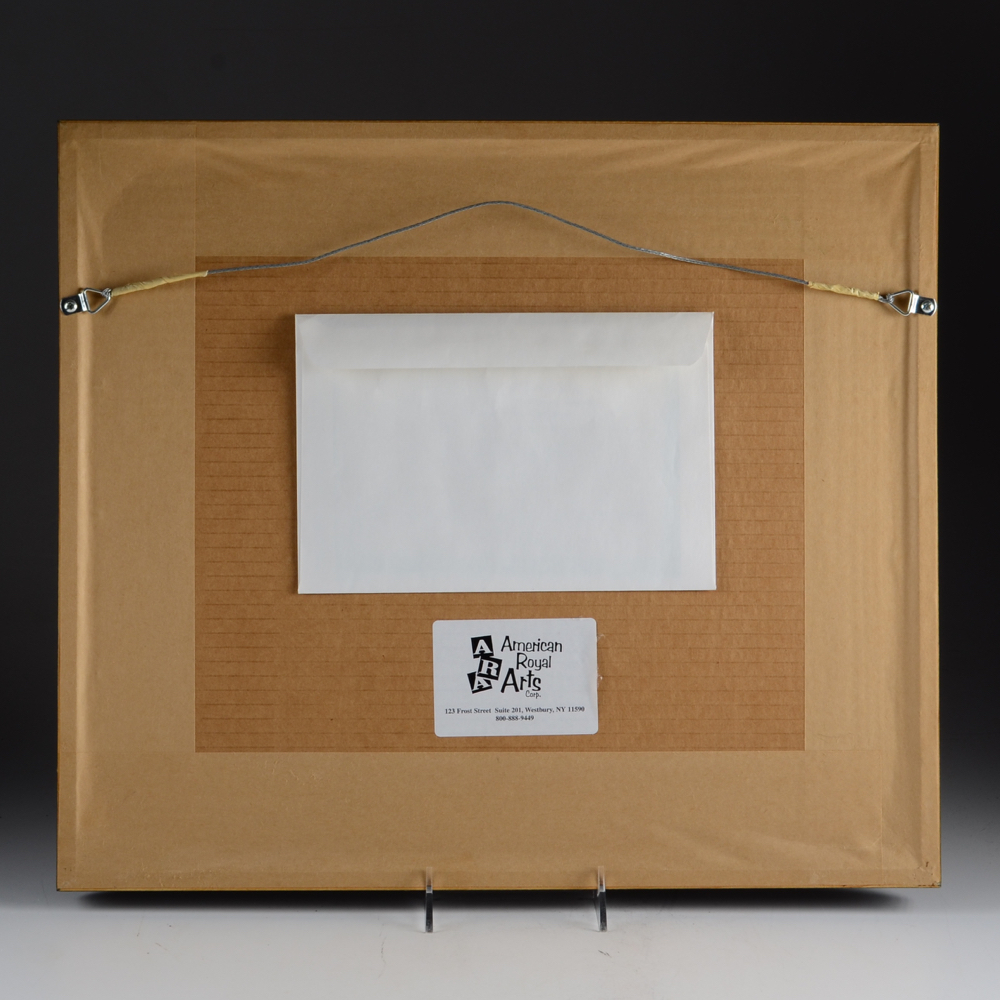 Hand Painted Disney Production Cell of Mickey Mouse, Goofy and Donald Duck