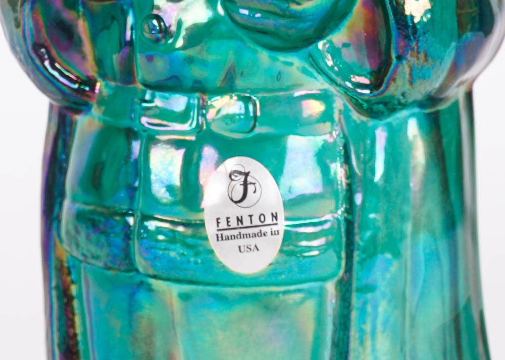 Fenton Glass Santa Claus Figurine