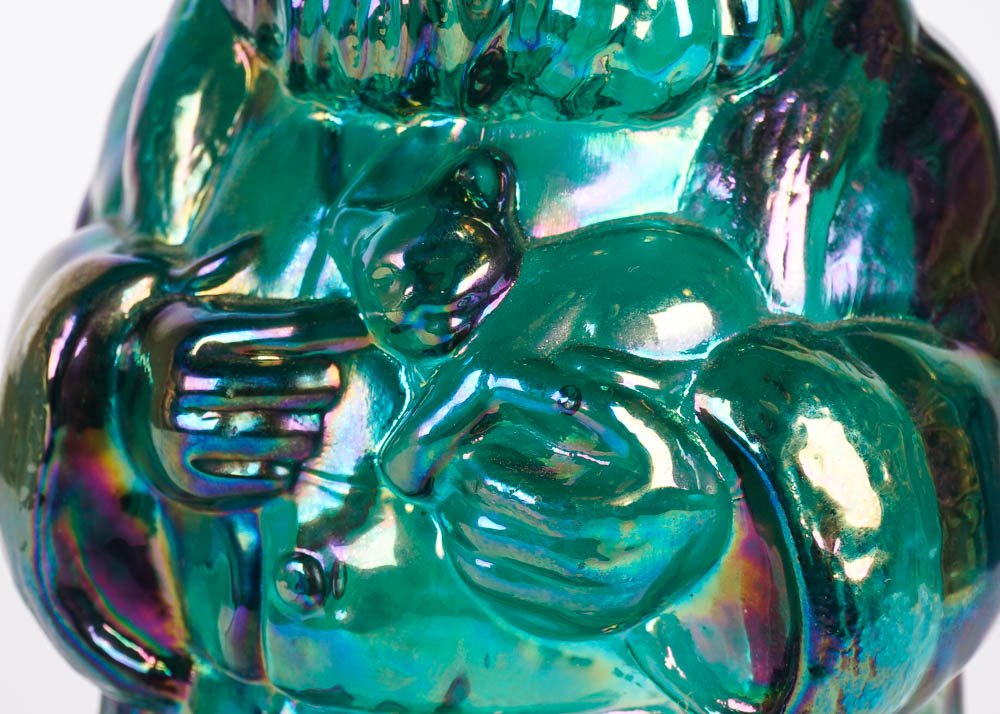 Fenton Glass Santa Claus Figurine