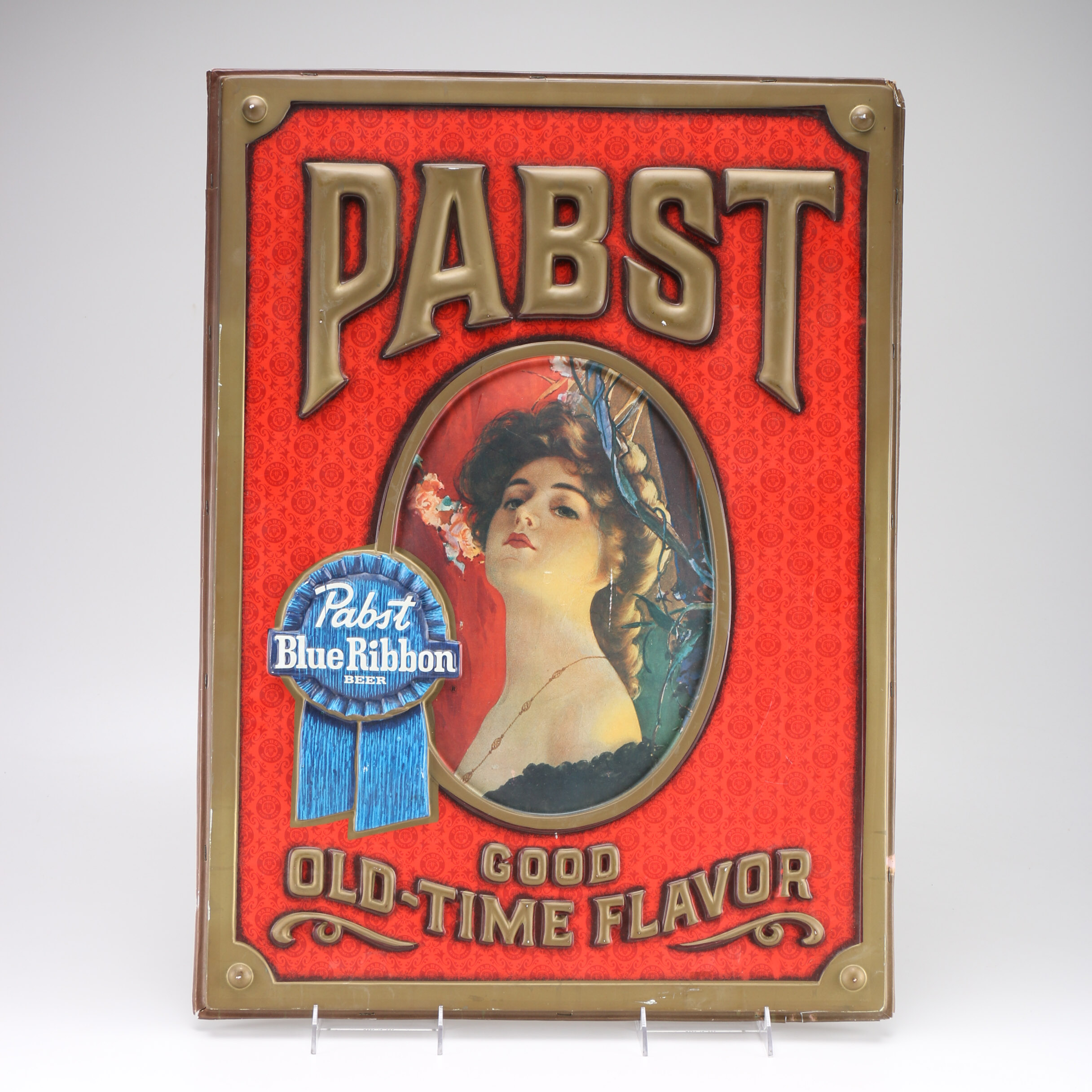 Vintage Style Pabst Blue Ribbon Sign