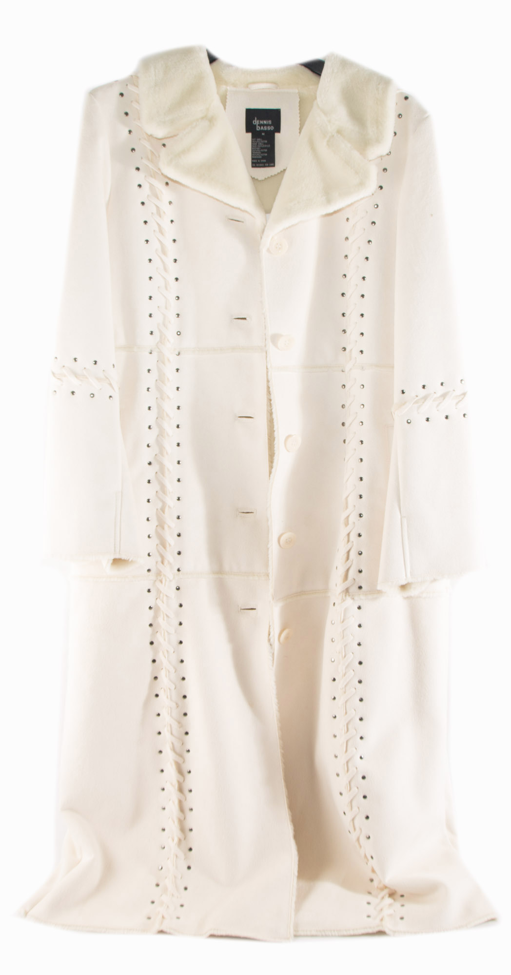 Two Women's Dennis Basso Faux Fur Coats