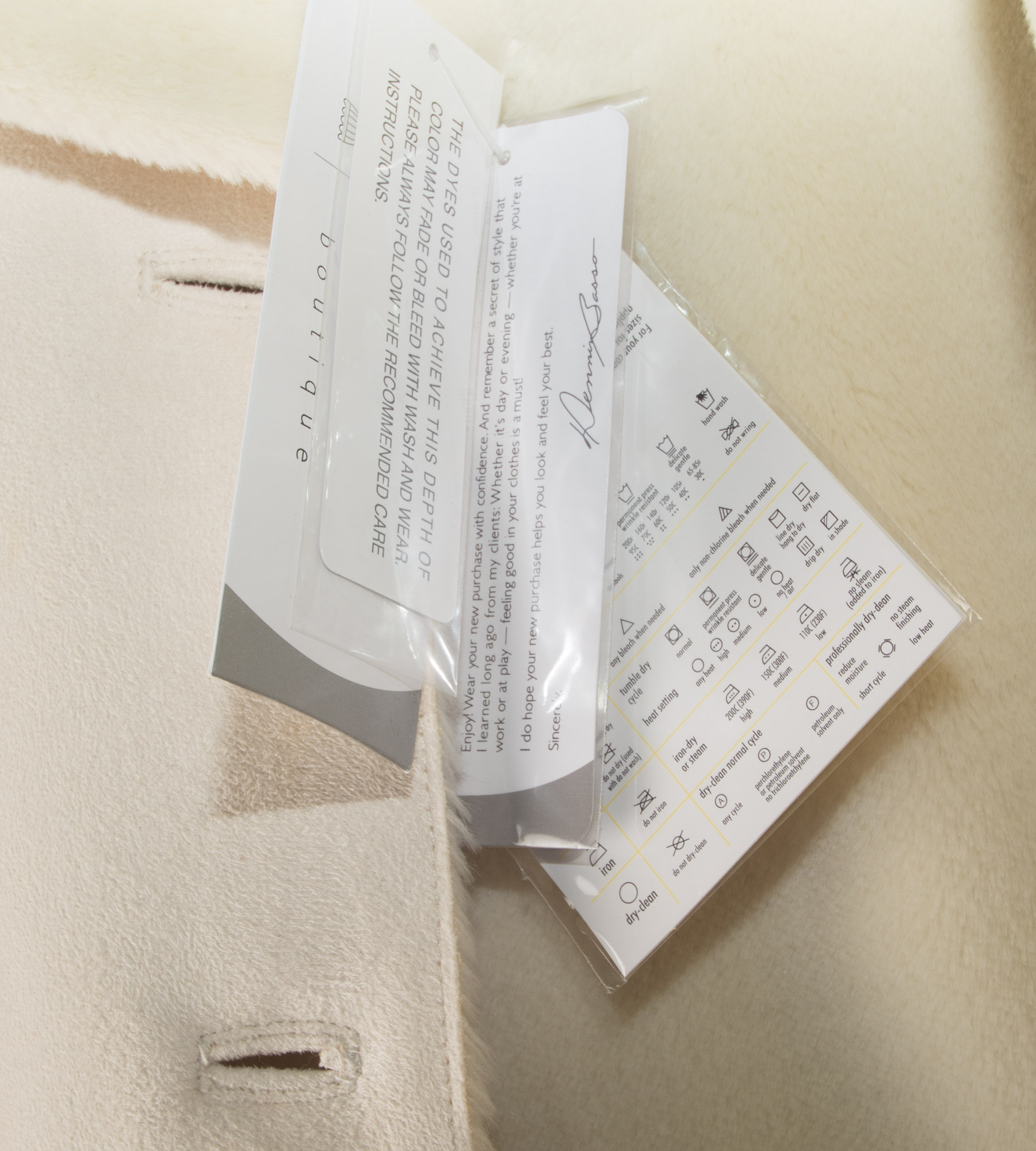 Two Women's Dennis Basso Faux Fur Coats