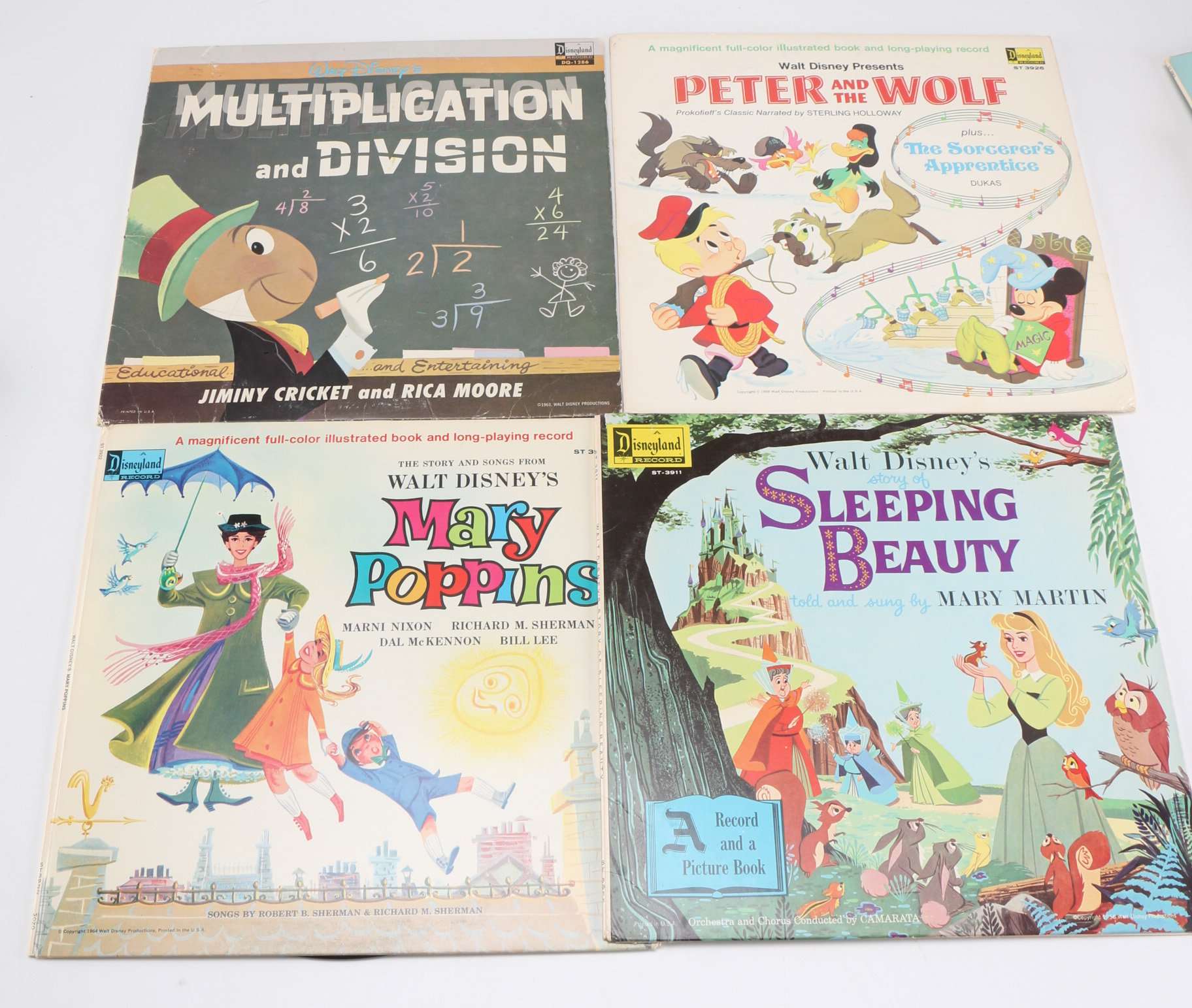 Winnie the Pooh, Three Little Pigs and Other Disney Records