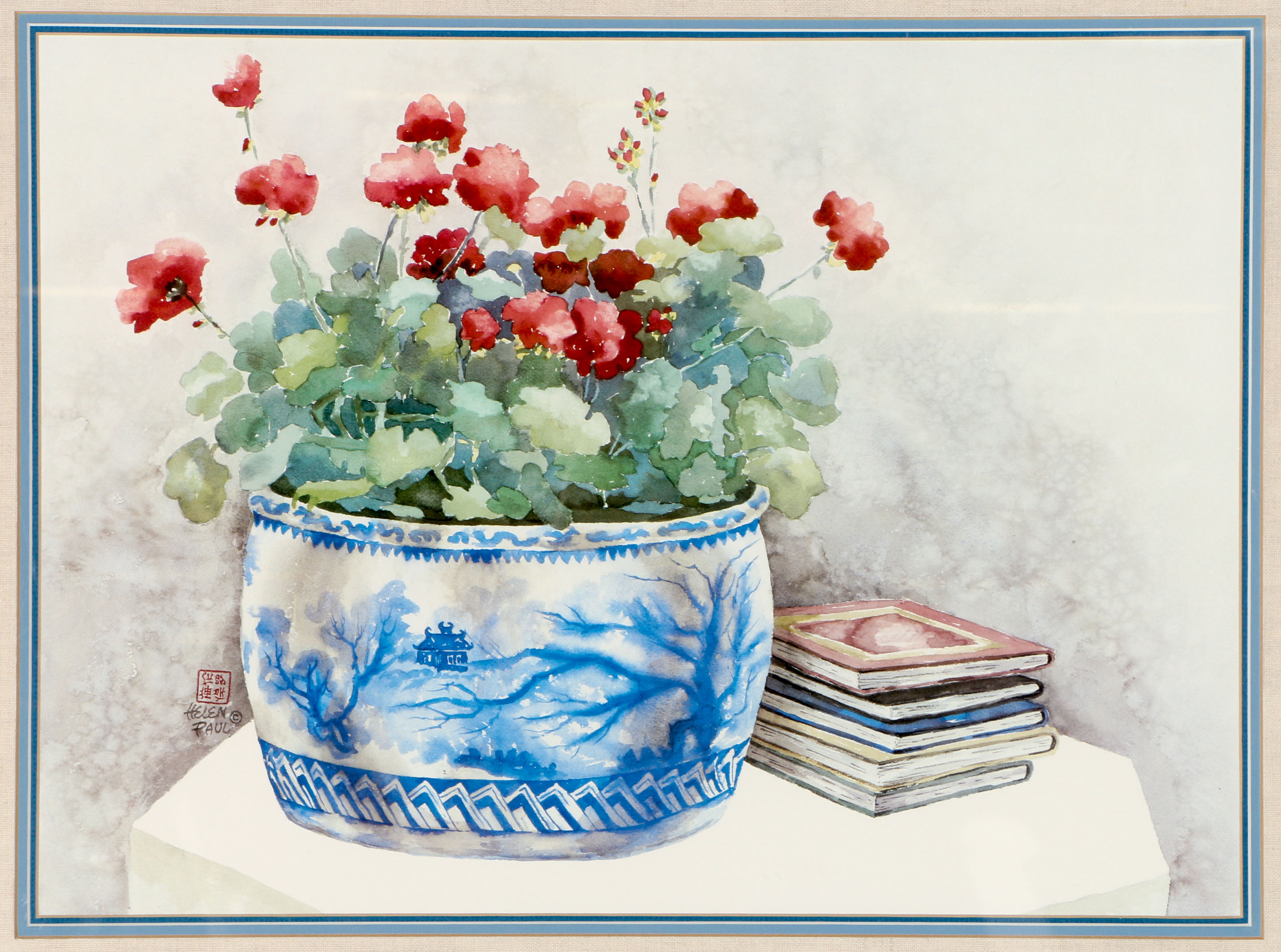 Helen Paul Offset Lithograph "Confucius"